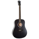 Washburn DFED Deep Forest Dreadnought Acoustic Guitar, Striped Ebony
