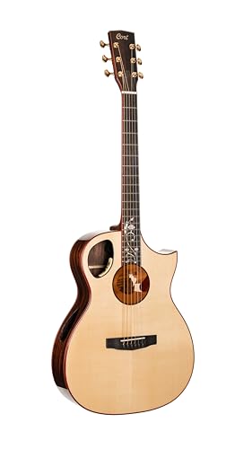 Cort ROSELYN Masterpiece Series Roselyn Redux Acoustic-Electric Guitar. Natural Glossy