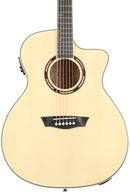 Washburn AG40CE Apprentice Series Grand Auditorium Cutaway Acoustic Electric Guitar