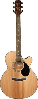 Jasmine S34C Orchestra Style Acoustic Guitar. Natural Finish