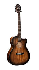 Cort COREOCOPBB Core Series Mahogany Acoustic Electric Guitar. Open Pore Black Burst