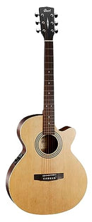 Cort SFXMEOP SFX Series Acoustic Electric Cutaway Guitar. Open Pore