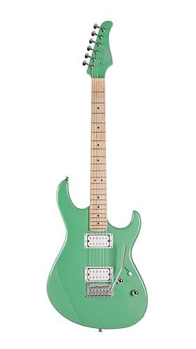 Cort G250SMEG G Series 250 Spectrum Double Cutaway Electric Guitar. Metallic Green