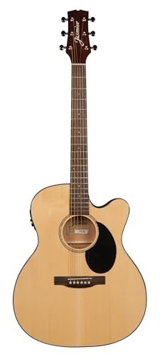 Jasmine JO36CE-NAT Orchestra Style Acoustic Electric Guitar. Natural Finish