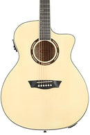 Washburn AG40CE Apprentice Series Grand Auditorium Cutaway Acoustic Electric Guitar