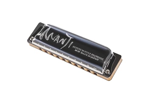 Suzuki M-20hm-Bb Mini Manji Tuning Harmonica. Key of Bb