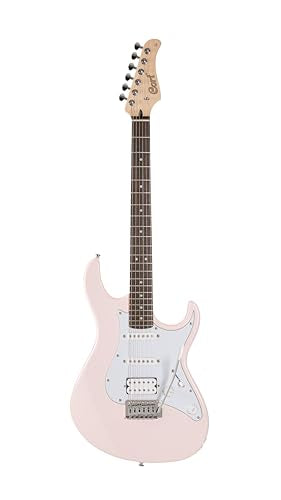 Cort G200PPK G Series 200 Double Cutaway Electric Guitar. Pastel Pink