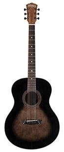 Washburn Novo S9 Bella Tono Studio Acoustic Guitar. Gloss Charcoal Burst