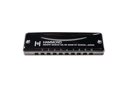 Suzuki HA-20-BB Hammond Promaster Harmonica. Key of Bb