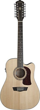 Washburn D10SCE-12 Heritage 10 Series Dreadnought (12 String) Cutaway Acoustic Electric Guitar