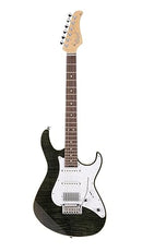 Cort G280SELECTTBK G Series Double Cutaway Electric Guitar. Trans Black