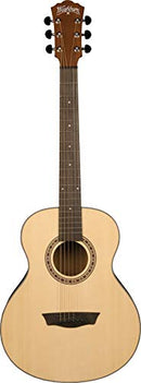 Washburn G-Mini 5 Apprentice Series 7/8 Size Acoustic Guitar. Natural