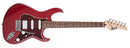 Cort G110OPBC G Series Double Cutaway Electric Guitar. Open Pore Black Cherry