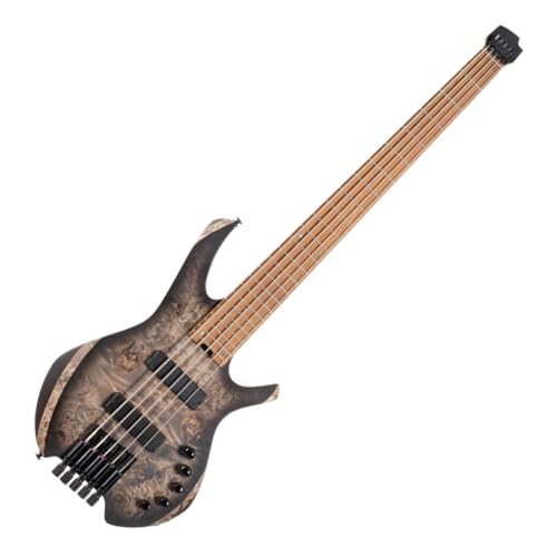 Cort SPACE5SDB Artisan Series Space 5 Bass Guitar (5 String). Star Dust Black