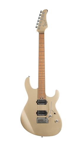 Cort G300PROMGD G Series 300 Pro Double Cutaway Electric Guitar. Metallic Gold