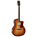 Cort GOLDA8LB Gold Series A8 Grand Auditorium Acoustic Electric Cutaway Guitar. Light Burst