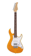 Cort G280SELECTAM G Series Double Cutaway Electric Guitar. Amber