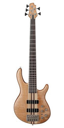 Cort A5PLUSFMMHOPN Artisan Series A5 Plus FMMH Bass Guitar. Open Pore Natural