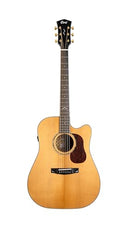 Cort GOLDDC6NAT Gold Series DC6 Acoustic-Electric Guitar. Natural Glossy