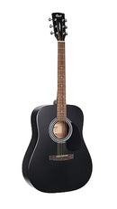 Cort AD810BKS Standard Series Acoustic Dreadnought Guitar. Black Satin