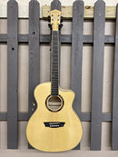 Washburn AG40CE Apprentice Series Grand Auditorium Cutaway Acoustic Electric Guitar