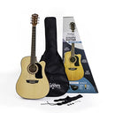 Washburn AD5CEPACK-A Apprentice Dreadnought Acoustic Electric Guitar Pack