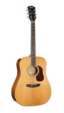 Cort GOLDD6 Gold Series Acoustic Dreadnought Guitar. Natural Glossy