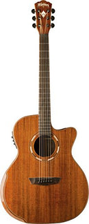 Washburn G55CE Comfort Deluxe 55 Series Grand Auditorium Cutaway Acoustic Electric Guitar. Koa