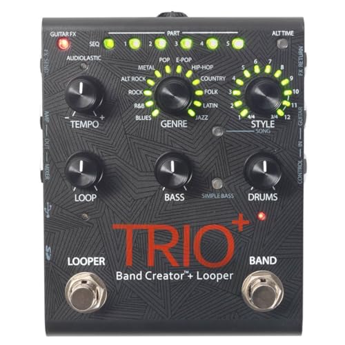 Digitech TRIOPLUS Trio+ Band Creator and Looper Pedal