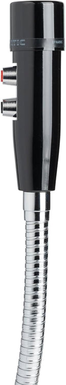 CAD AMC105-2-19 Omni Dynamic Mic with 2 DPDT Push-to-Talk Switch 19in Gooseneck & 2-3/4in Flange