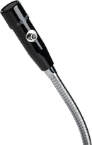 CAD AMC105SNO-19 Omni Dynamic Mic with 1 DPDT Push-to-Talk Switch 19in Gooseneck & 2-3/4in Flange