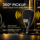 CAD 611L Omnidirectional Dynamic Palmheld Microphone with Talk Switch