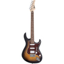 Cort G110OPSB G Series Double Cutaway Electric Guitar. Open Pore Sunburst
