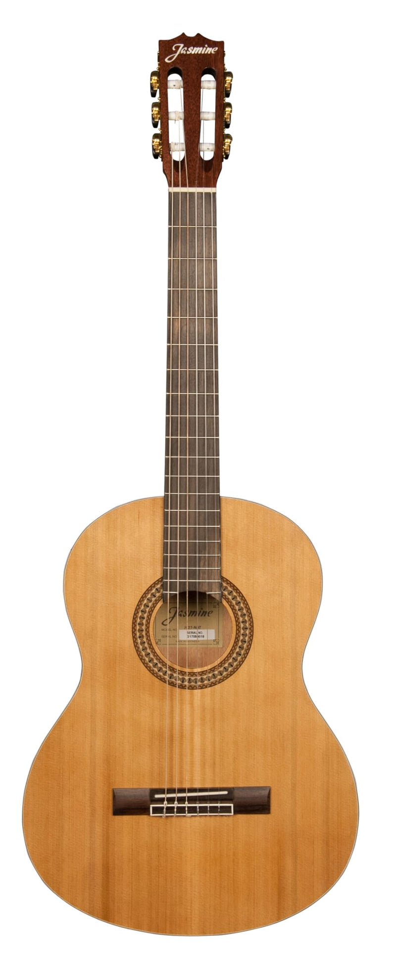 Jasmine JC27-NAT Classical Nylon String Acoustic Guitar. Natural Finish