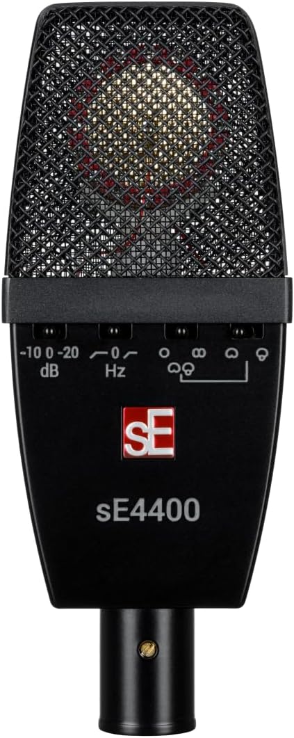 sE SE4400  2nd Gen Multi Pattern Large Diaphragm Vintage Microphone with Shockmount