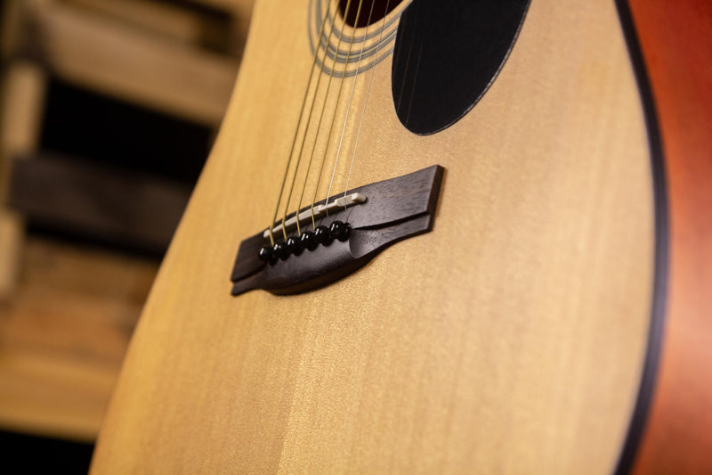 Jasmine S35 Dreadnought Acoustic Guitar Strings 6, Rosewood Fingerboard, Advanced X Bracing – Full-Size Guitar for Beginners & Others – Natural Finish, Right