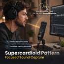 CAD GXL2000 Supercardioid Condenser Studio Microphone with Clip & Bag