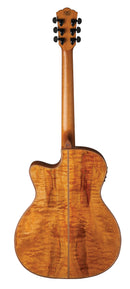 Washburn G66SCE Comfort Deluxe 66 Auditorium Cutaway Acoustic Electic Guitar. Spalted Maple