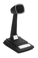 CAD 878HL-2 Omnidirectional Dynamic Desk Top Microphone with Locking Push-to-Talk Switch