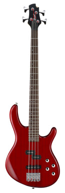 Cort ACTIONBASSPLUSTR Action Bass Guitar. Trans Red