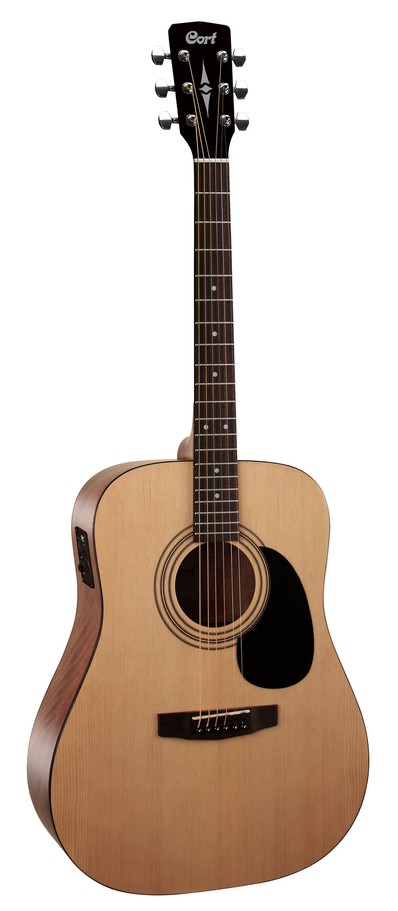 Cort AD810EOP Standard Series Acoustic Electric Dreadnought Guitar. Open Pore