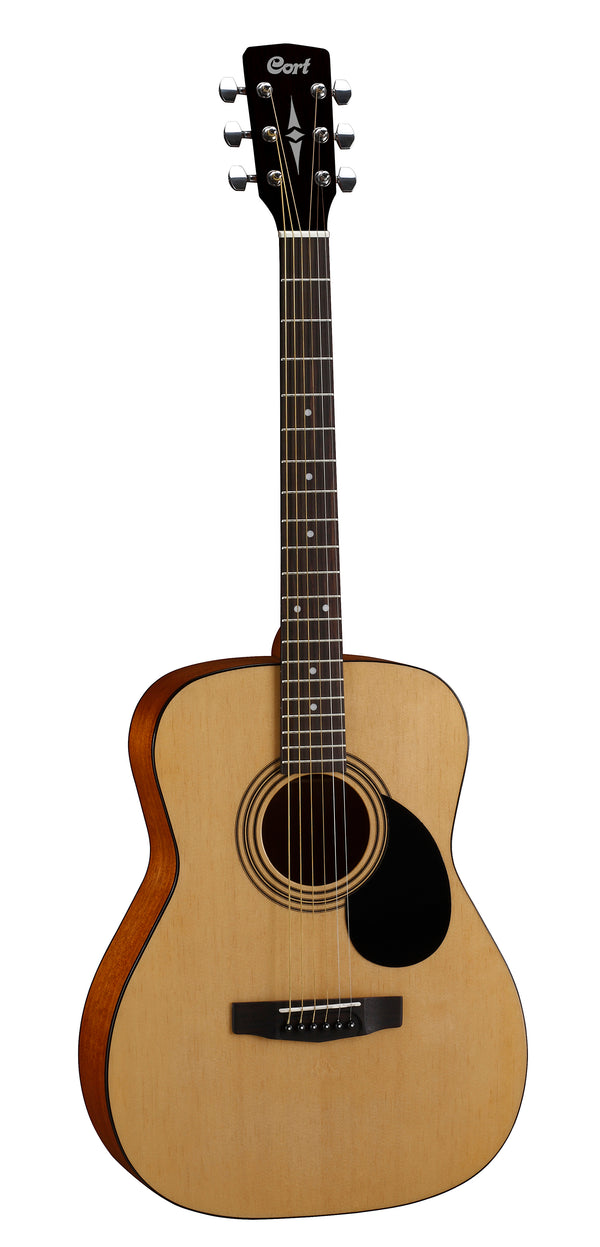 Cort AF510OP Standard Series Acoustic Concert Guitar. Open Pore Natural