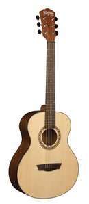 Washburn G-Mini 5 Apprentice Series 7/8 Size Acoustic Guitar. Natural