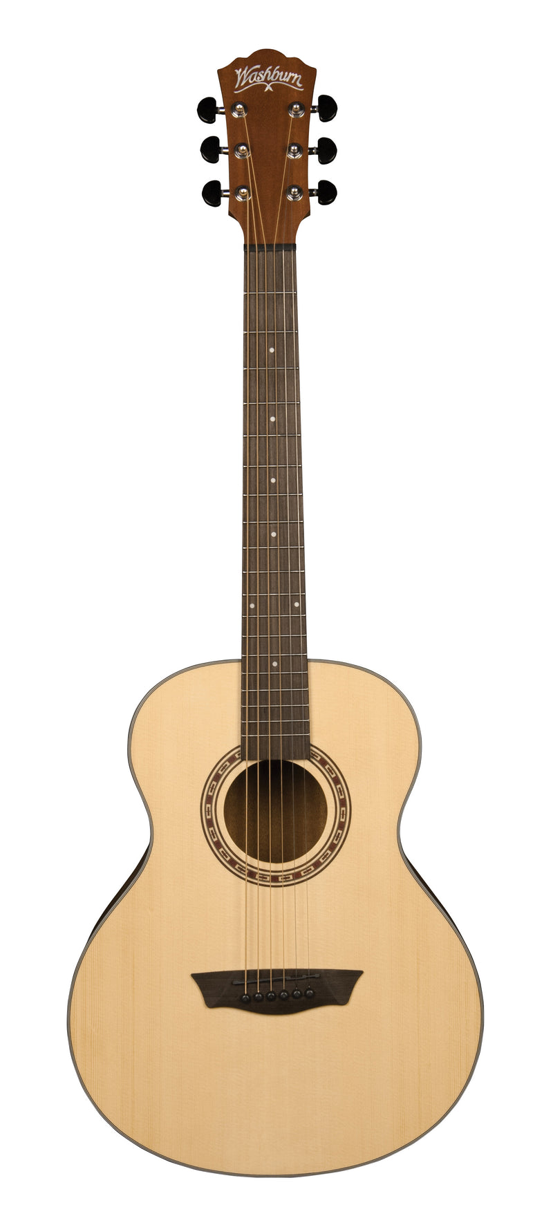 Washburn G-Mini 5 Apprentice Series 7/8 Size Acoustic Guitar. Natural