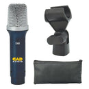 CAD D85 Compact Dynamic Snare Drum Microphone with Clip & Bag
