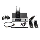 CAD GXLIEM Freq Agile Wireless In Ear Monitor System includes MEB1 Earbuds, Rack Ears & Antenna Kit