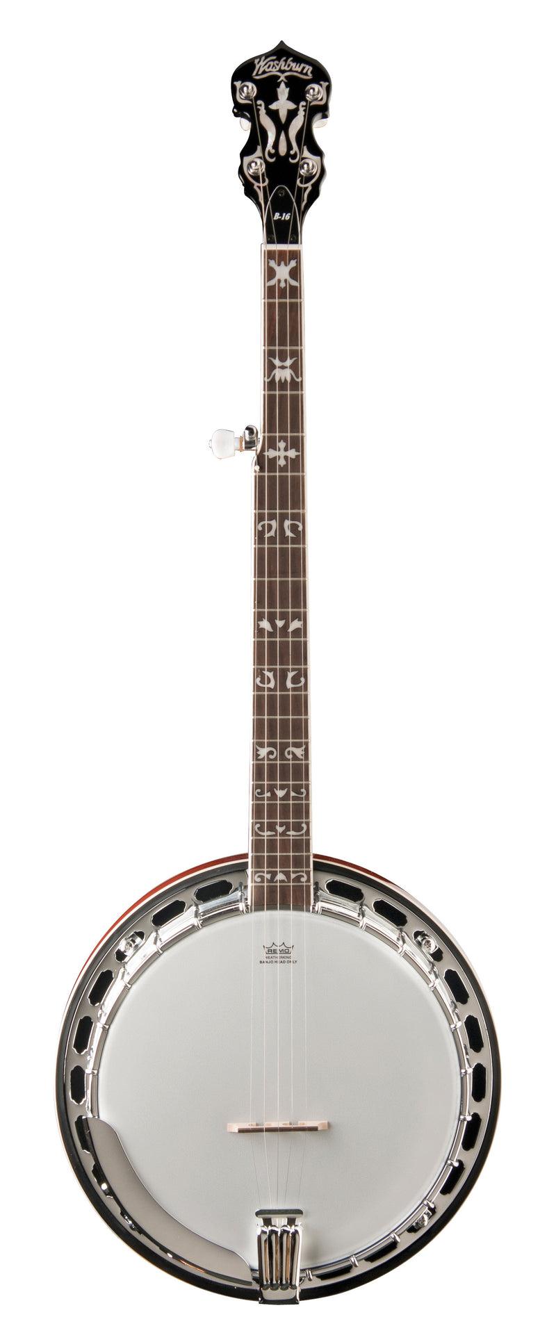 Washburn B16 Americana Series (5 String Banjo). Tobacco Sunburst