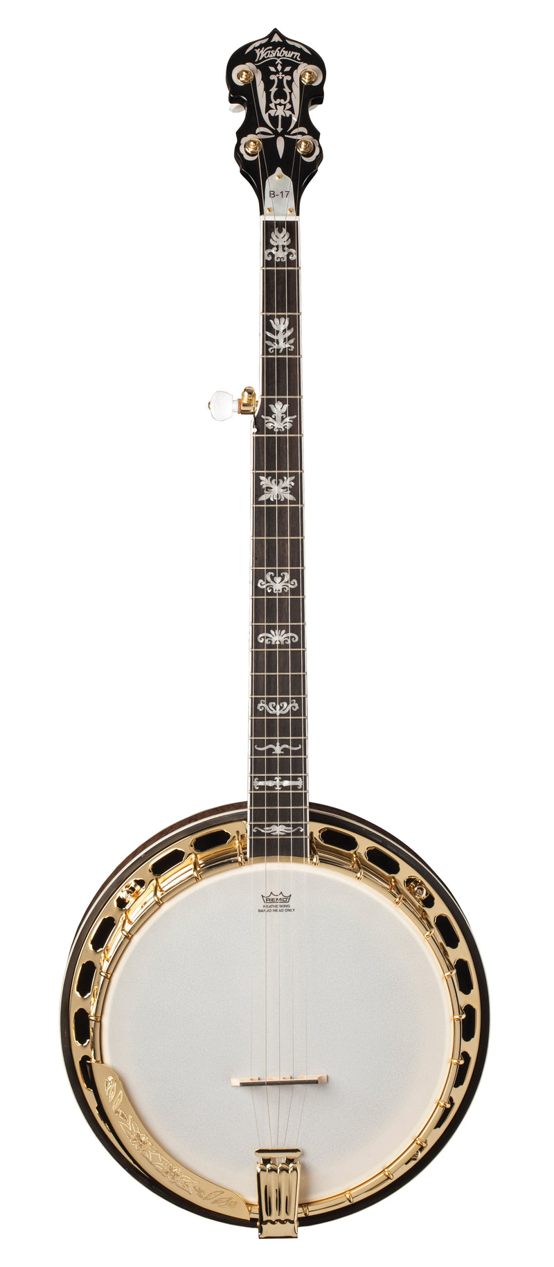 Washburn B17 Americana Series (5 String) Banjo. Tobacco Sunburst