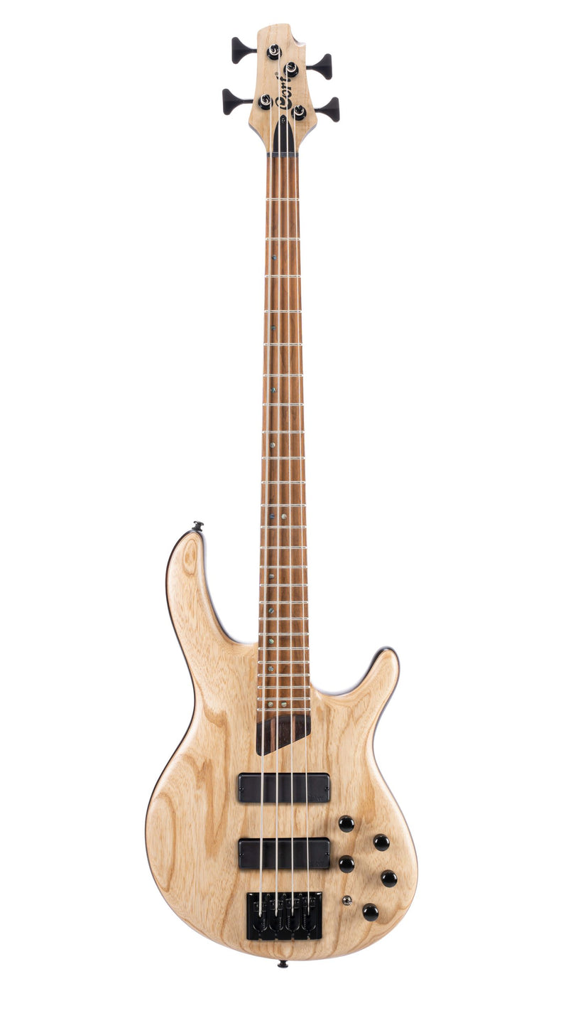 Cort B4ELEMENTOPN Artisan Series B4 Element Bass Guitar. Open Pore Natural