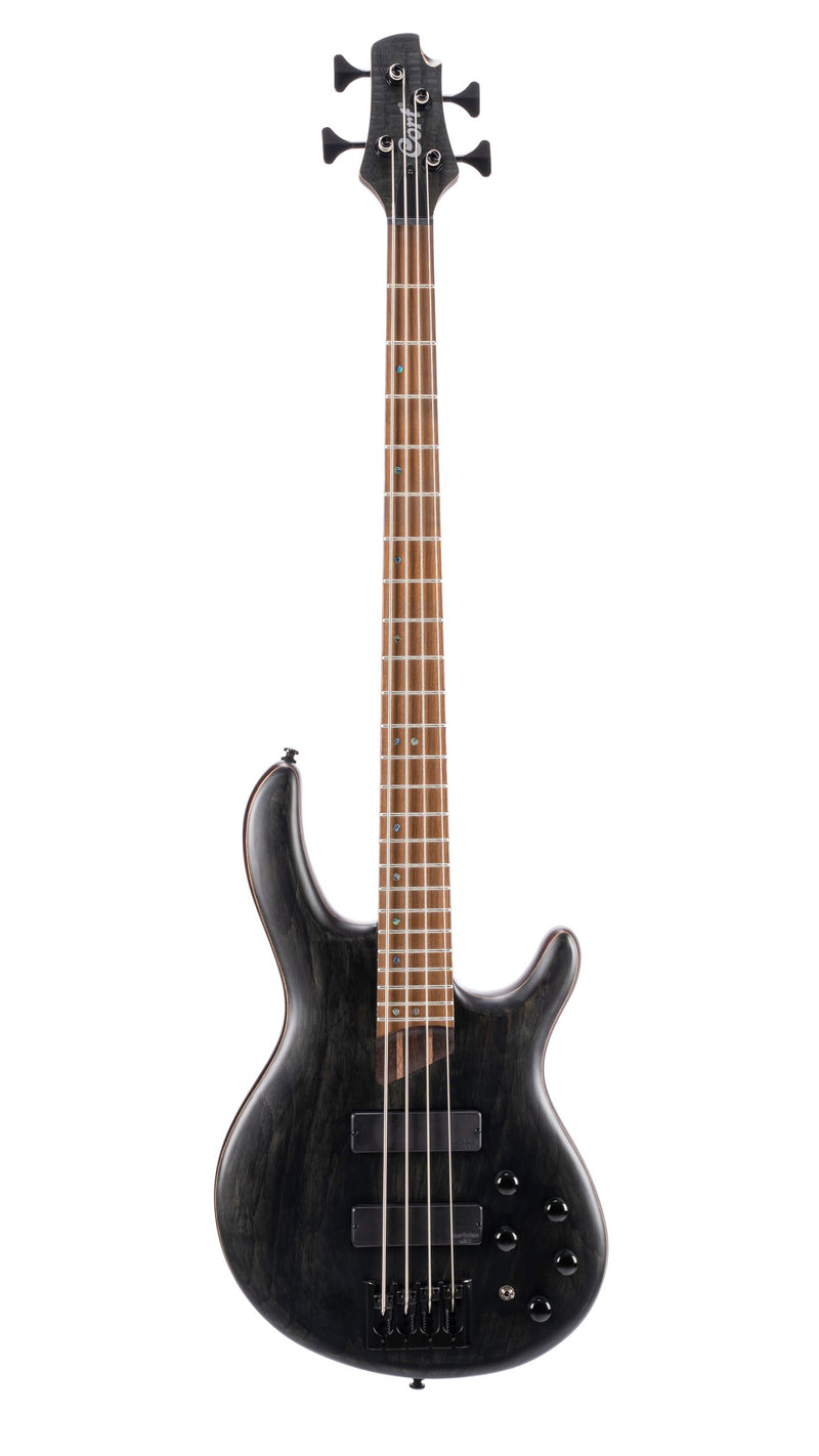 Cort B4ELEMENTOPTB Artisan Series B4 Element Bass Guitar. Open Pore Black